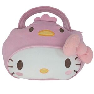 Sanrio Hello Kitty Spring Plush Pail Kids Pink Easter Basket Chick Costume
